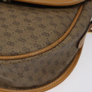 GUCCI Micro GG Supreme Shoulder Bag PVC Beige Gold 007 115 0074 Auth ki5748-14