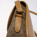 GUCCI Micro GG Supreme Shoulder Bag PVC Beige Gold 007 115 0074 Auth ki5748-10