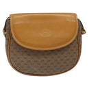 GUCCI Micro GG Supreme Shoulder Bag PVC Beige Gold 007 115 0074 Auth ki5748-13