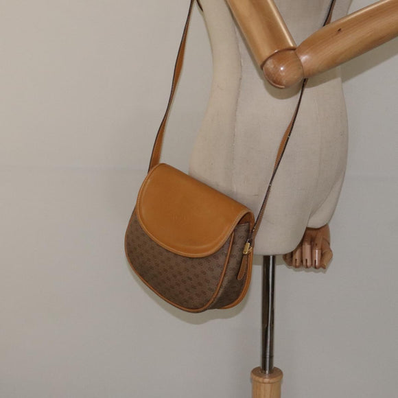 GUCCI Micro GG Supreme Shoulder Bag PVC Beige Gold 007 115 0074 Auth ki5748