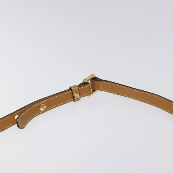 GUCCI Micro GG Supreme Shoulder Bag PVC Beige Gold 007 115 0074 Auth ki5748