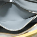 LOUIS VUITTON Monogram Vernis Houston Hand Bag Gris M91053 LV Auth ki5759-20