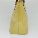 LOUIS VUITTON Monogram Vernis Houston Hand Bag Gris M91053 LV Auth ki5759-3