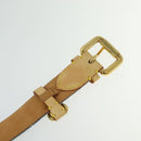 LOUIS VUITTON Monogram Denim Ceinture Belt Blue M6921U LV Auth ki5763-16