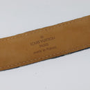 LOUIS VUITTON Monogram Denim Ceinture Belt Blue M6921U LV Auth ki5763-18