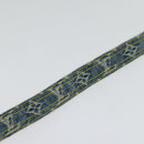 LOUIS VUITTON Monogram Denim Ceinture Belt Blue M6921U LV Auth ki5763-5