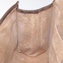 GUCCI GG Supreme Web Sherry Line Clutch Bag PVC Beige Red 156 01 031 Auth ki5765-17