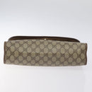 GUCCI GG Supreme Web Sherry Line Clutch Bag PVC Beige Red 156 01 031 Auth ki5765-7