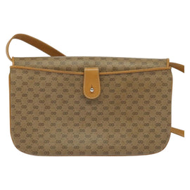 GUCCI Micro GG Supreme Shoulder Bag PVC Beige Gold 004 106 0024 Auth ki5768 - 0