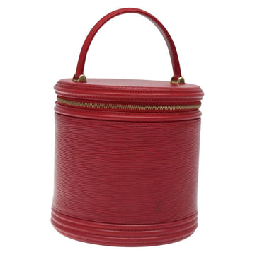 LOUIS VUITTON Epi Cannes Hand Bag Red M48037 LV Auth ki5771