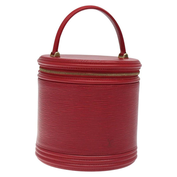 LOUIS VUITTON Epi Cannes Hand Bag Red M48037 LV Auth ki5771