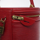 LOUIS VUITTON Epi Cannes Hand Bag Red M48037 LV Auth ki5771-15