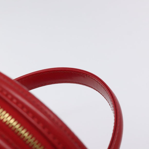 LOUIS VUITTON Epi Cannes Hand Bag Red M48037 LV Auth ki5771