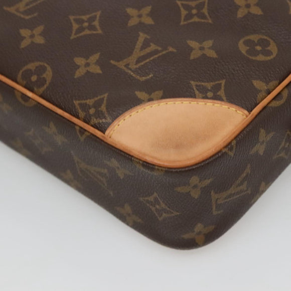 LOUIS VUITTON Monogram Compiegne 28 Clutch Bag M51845 LV Auth ki5776