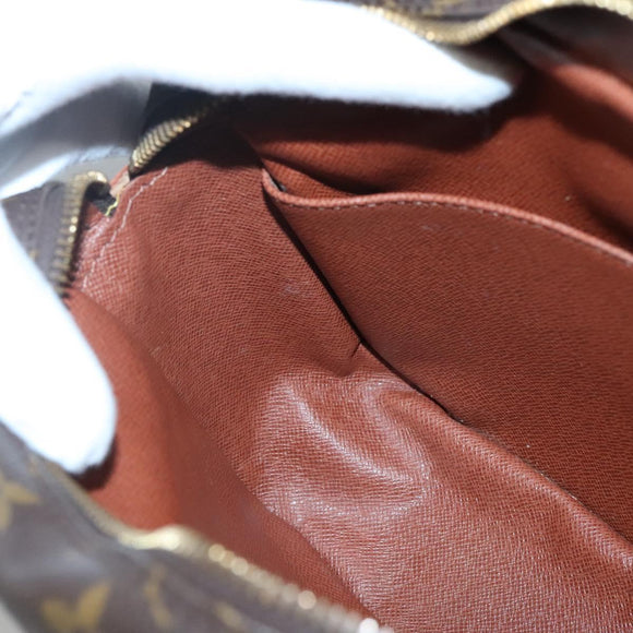 LOUIS VUITTON Monogram Compiegne 28 Clutch Bag M51845 LV Auth ki5776