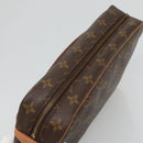 LOUIS VUITTON Monogram Compiegne 28 Clutch Bag M51845 LV Auth ki5776-5