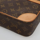 LOUIS VUITTON Monogram Compiegne 28 Clutch Bag M51845 LV Auth ki5776-14