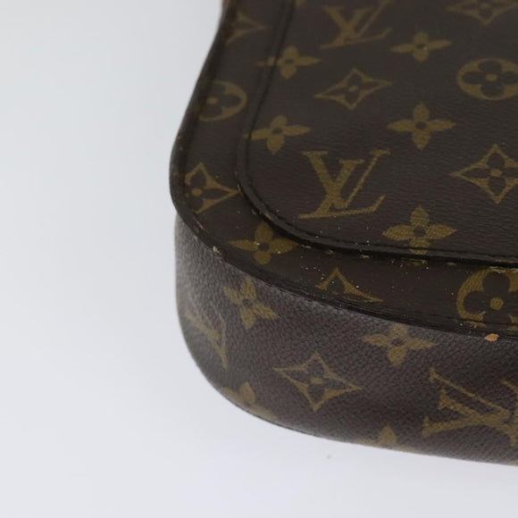 LOUIS VUITTON Monogram Saint Cloud GM Shoulder Bag M51242 LV Auth ki5777