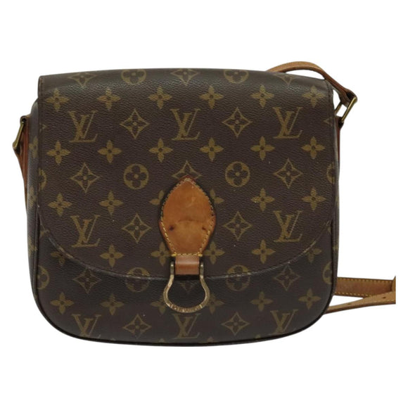LOUIS VUITTON Monogram Saint Cloud GM Shoulder Bag M51242 LV Auth ki5777