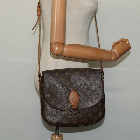 LOUIS VUITTON Monogram Saint Cloud GM Shoulder Bag M51242 LV Auth ki5777