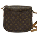 LOUIS VUITTON Monogram Saint Cloud GM Shoulder Bag M51242 LV Auth ki5777-2
