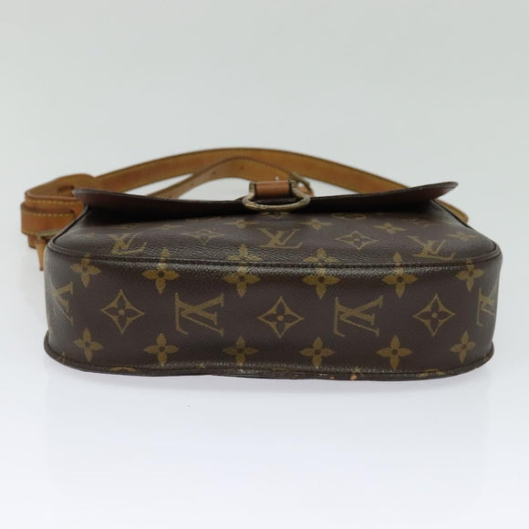 LOUIS VUITTON Monogram Saint Cloud GM Shoulder Bag M51242 LV Auth ki5777