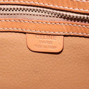 CELINE Macadam Canvas Hand Bag PVC Leather Brown Gold Auth ki5783-19