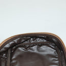 FENDI Zucca Canvas Vanity Pouch Beige Gold Auth ki5784-17