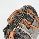 LOUIS VUITTON Monogram Denim Patchwork Speedy 30 Bag Gray M95381 LV Auth ki5785M-6