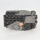 LOUIS VUITTON Monogram Denim Patchwork Speedy 30 Bag Gray M95381 LV Auth ki5785M-9