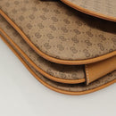 GUCCI Micro GG Supreme Shoulder Bag PVC Beige Gold Auth ki5787-11