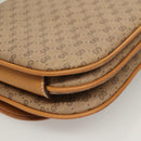 GUCCI Micro GG Supreme Shoulder Bag PVC Beige Gold Auth ki5787-12