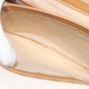 GUCCI Micro GG Supreme Shoulder Bag PVC Beige Gold Auth ki5787-21