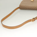 GUCCI Micro GG Supreme Shoulder Bag PVC Beige Gold Auth ki5787-7