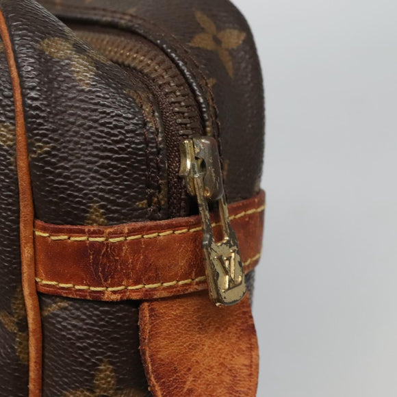 LOUIS VUITTON Monogram Compiegne 28 Clutch Bag M51845 LV Auth ki5790