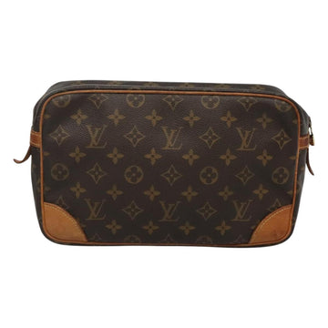 LOUIS VUITTON Monogram Compiegne 28 Clutch Bag M51845 LV Auth ki5790 - 0