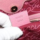 GUCCI GG Canvas Tote Bag Gold Beige pink 163288 Auth ki5792-11
