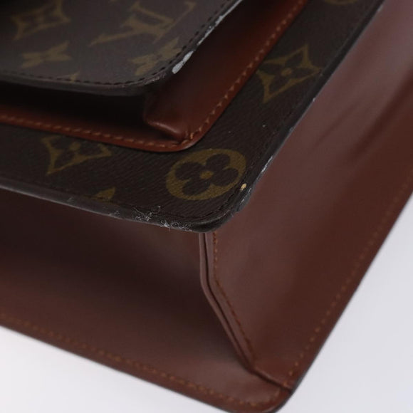 LOUIS VUITTON Monogram Monceau 28 Hand Bag M51185 LV Auth ki5795