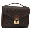 LOUIS VUITTON Monogram Monceau 28 Handtasche M51185 LV Auth ki5795-1