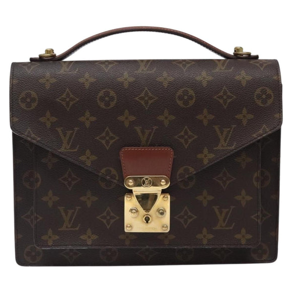 LOUIS VUITTON Monogram Monceau 28 Handtasche M51185 LV Auth ki5795