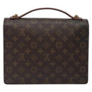 LOUIS VUITTON Monogram Monceau 28 Hand Bag M51185 LV Auth ki5795-2