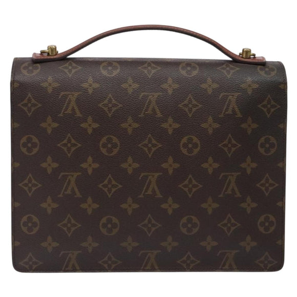 LOUIS VUITTON Monogram Monceau 28 Handtasche M51185 LV Auth ki5795