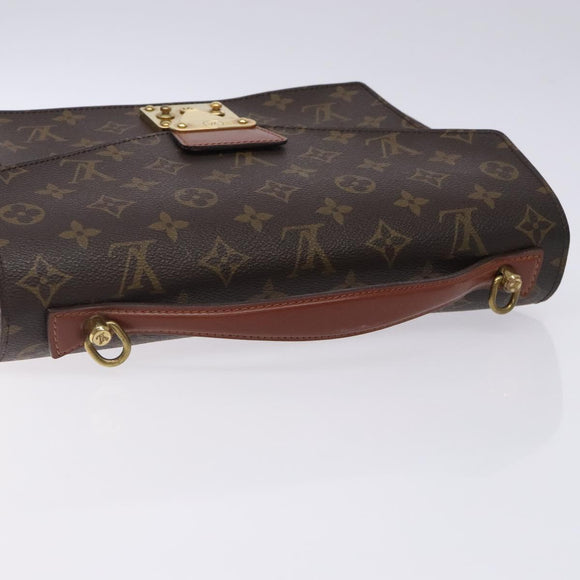 LOUIS VUITTON Monogram Monceau 28 Hand Bag M51185 LV Auth ki5795