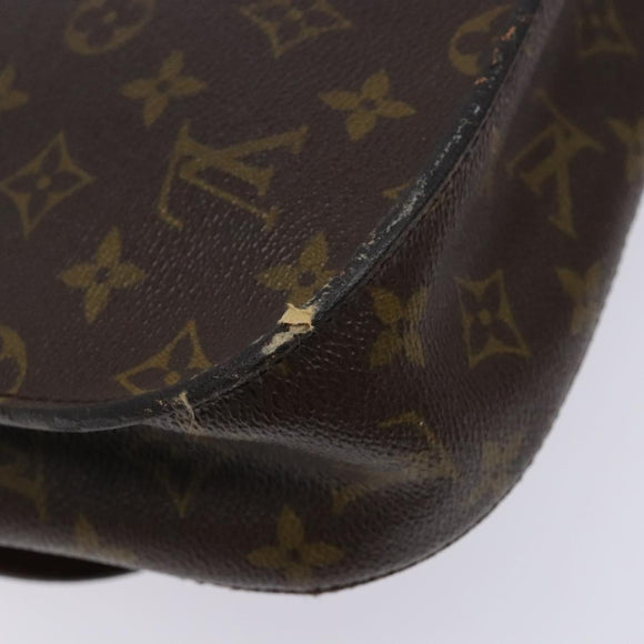 LOUIS VUITTON Monogram Saint Cloud GM Shoulder Bag Vintage M51242 LV Auth ki5800