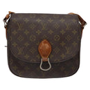 LOUIS VUITTON Monogram Saint Cloud GM Shoulder Bag Vintage M51242 LV Auth ki5800-13