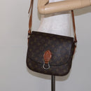 LOUIS VUITTON Monogram Saint Cloud GM Shoulder Bag Vintage M51242 LV Auth ki5800-25
