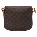 LOUIS VUITTON Monogram Saint Cloud GM Shoulder Bag Vintage M51242 LV Auth ki5800-2