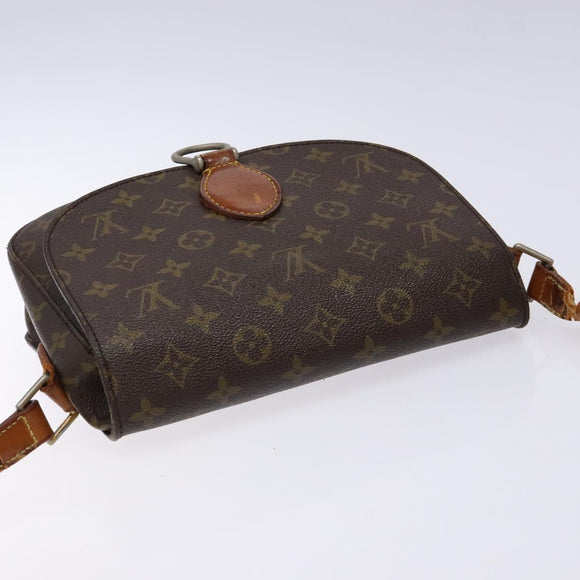 LOUIS VUITTON Monogram Saint Cloud GM Shoulder Bag Vintage M51242 LV Auth ki5800