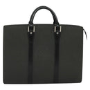 LOUIS VUITTON Taiga Porte Documents Rozan Bag Ardoise M30052 LV Auth ki5801-13