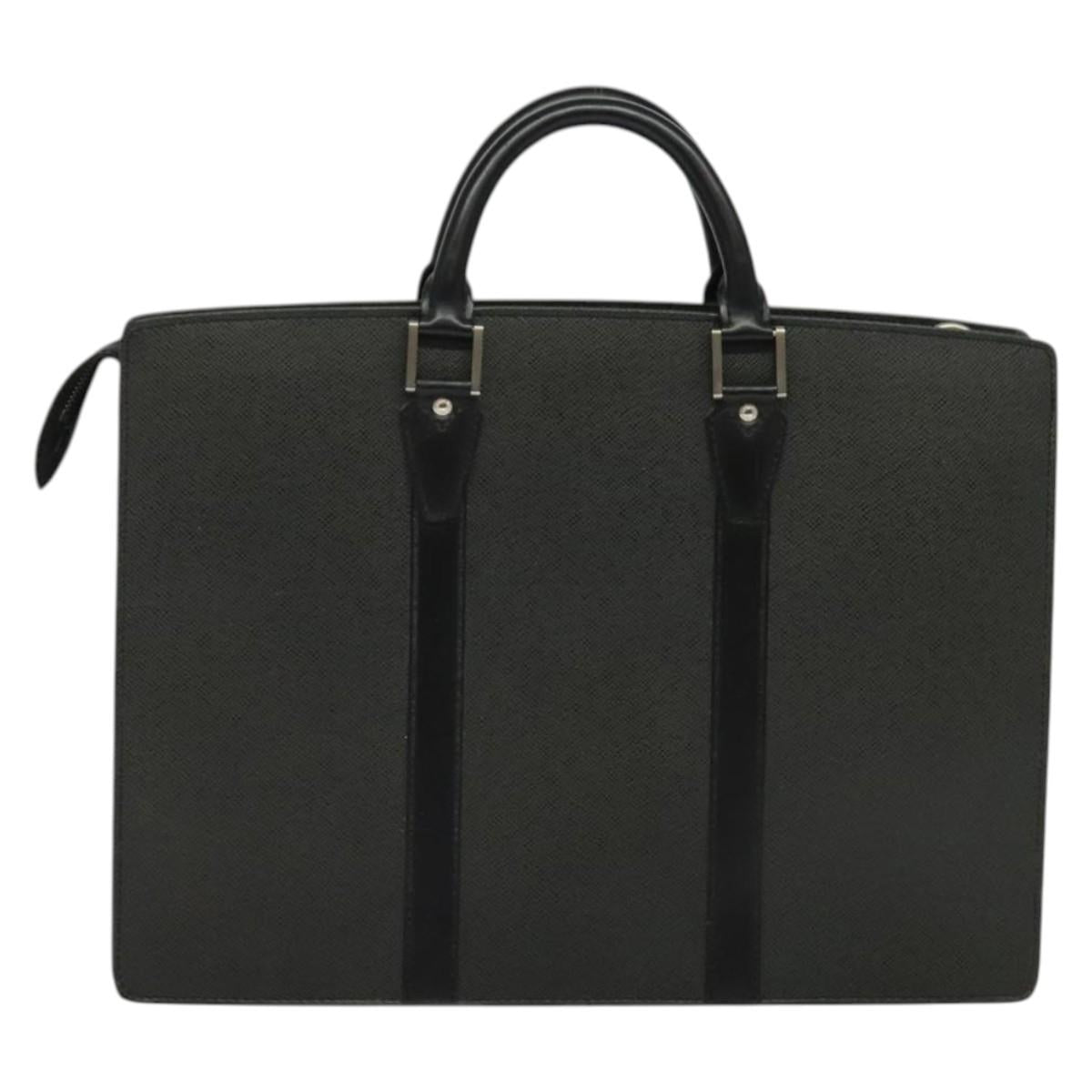 LOUIS VUITTON Taiga Porte Documents Rozan Bag Ardoise M30052 LV